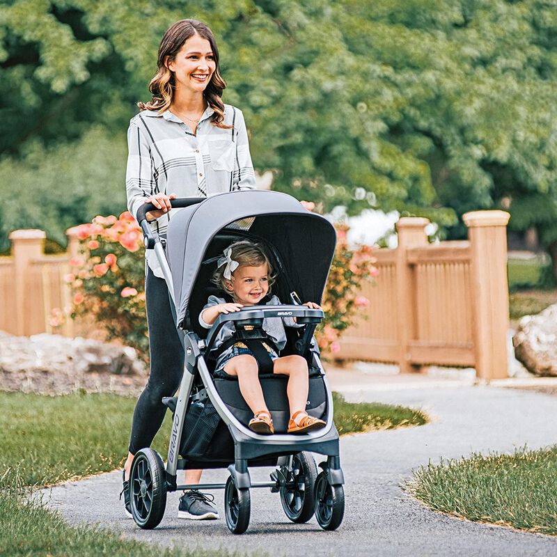Bravo Quick Fold stroller (Black) image number 2